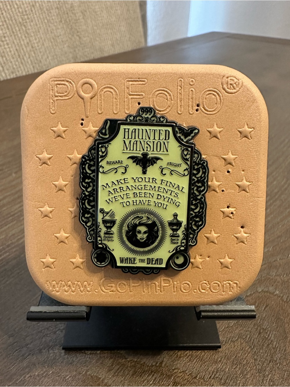 Disney Haunted Mansion Madame Leota - Wake The Dead Pin